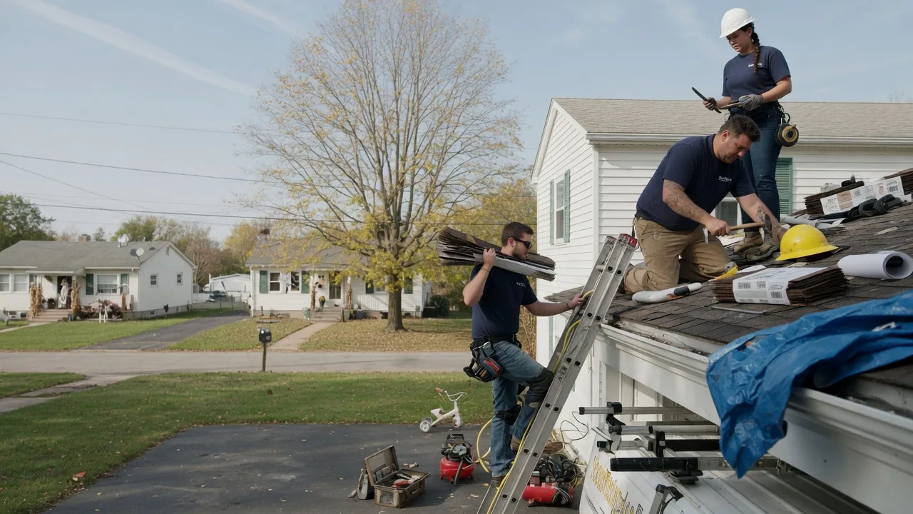 Local Roofing Contractors in Hymera, IN near me